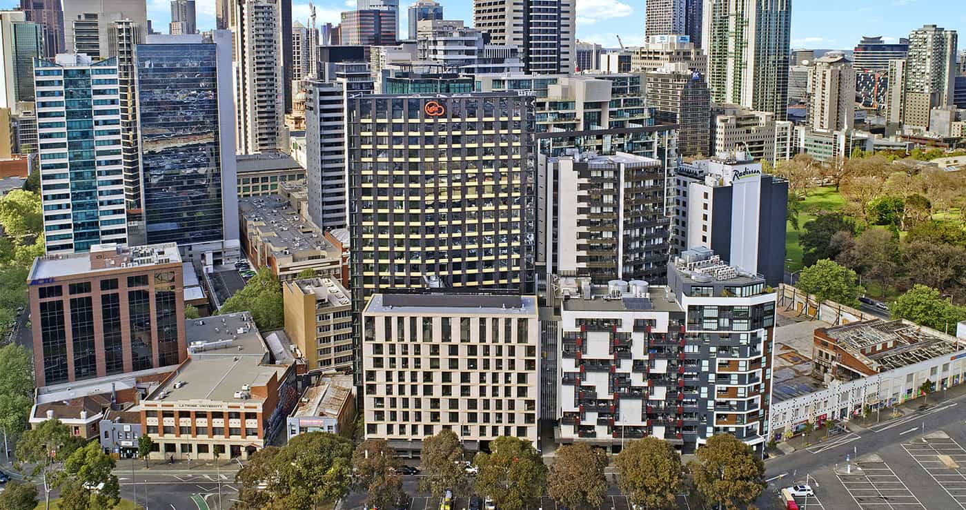 Iglu Melbourne City 前台接待处